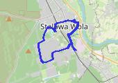 Trasa z dnia 2023-10-06 19:14 - mapa trasy gps - rower trekkingowy
