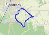 Trasa z dnia 2023-11-05 12:00 - mapa trasy gps - bieganie