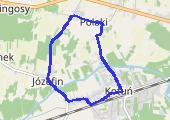 Trasa z dnia 2023-11-12 15:07 - mapa trasy gps - nordic walking