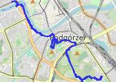 Trasa z dnia 2023-11-15 18:40 - mapa trasy gps - bieganie