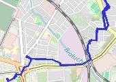 Trasa z dnia 2023-12-11 15:53 - mapa trasy gps - rower górski