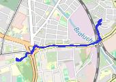 Trasa z dnia 2023-11-23 08:03 - mapa trasy gps - rower górski