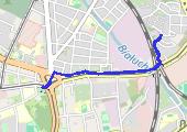 Trasa z dnia 2023-11-21 08:11 - mapa trasy gps - rower górski