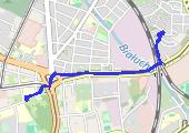 Trasa z dnia 2023-11-16 08:03 - mapa trasy gps - rower górski