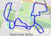Trasa z dnia 2024-03-02 19:16 - mapa trasy gps - nordic walking