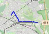 Trasa z dnia 2024-03-03 11:35 - mapa trasy gps - nordic walking