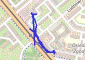 Trasa z dnia 2024-03-21 12:35 - mapa trasy gps - spacer