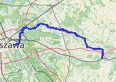 Trasa z dnia 2022-08-25 16:36 - mapa trasy gps - rower trekkingowy
