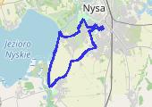 Trasa z dnia 2024-05-31 17:34 - mapa trasy gps - rower górski