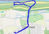 'Ostrowo 2024-06-01 22:04 - mapa trasy gps - spacer