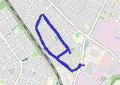 1 - mapa trasy gps - bieganie