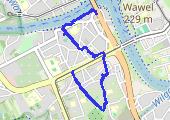 Trasa z dnia 2024-06-09 17:50 - mapa trasy gps - spacer