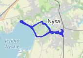 Trasa z dnia 2024-06-15 17:00 - mapa trasy gps - rower górski