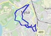 Trasa z dnia 2024-06-03 07:33 - mapa trasy gps - rower górski