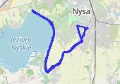 Trasa z dnia 2024-05-26 09:22 - mapa trasy gps - rower górski
