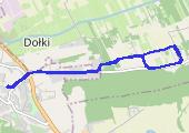 Trasa z dnia 2024-06-23 17:24 - mapa trasy gps - bieganie