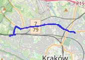 Trasa z dnia 2024-07-14 16:13 - mapa trasy gps - rower trekkingowy