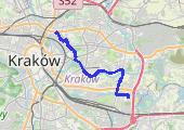 Trasa z dnia 2024-07-15 21:45 - mapa trasy gps - rower trekkingowy