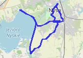 Trasa z dnia 2024-10-14 17:53 - mapa trasy gps - rower górski