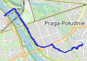 Trasa z dnia 2023-06-08 11:39 - mapa trasy gps - rower trekkingowy