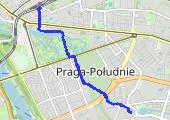 Trasa z dnia 2023-06-30 21:38 - mapa trasy gps - rower trekkingowy