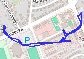 Trasa z dnia 2024-10-19 19:45 - mapa trasy gps - rower górski