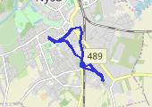 Trasa z dnia 2024-10-18 08:55 - mapa trasy gps - rower górski
