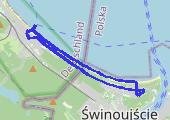 'Ahlbeck 2024-11-02 20:29 - mapa trasy gps - spacer