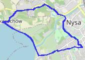 Trasa z dnia 2024-11-04 19:43 - mapa trasy gps - rower górski