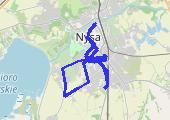 Trasa z dnia 2024-11-04 08:17 - mapa trasy gps - rower górski