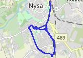 Trasa z dnia 2024-11-22 07:13 - mapa trasy gps - rower górski