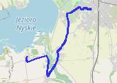 Trasa z dnia 2024-11-25 15:29 - mapa trasy gps - rower górski