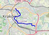 Trasa z dnia 2025-01-15 13:49 - mapa trasy gps - rower trekkingowy