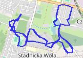 Trasa z dnia 2025-01-28 18:39 - mapa trasy gps - nordic walking