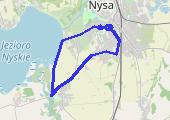 Trasa z dnia 2025-02-01 10:31 - mapa trasy gps - rower górski