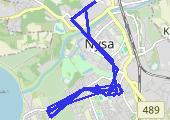 Trasa z dnia 2025-05-22 09:29 - mapa trasy gps - rower górski