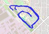 2024-09-09-18-23-00_Zeopoxa_Pedometer - mapa trasy gps - inna