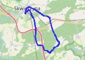 Pod Rojewo - mapa trasy gps - rower trekkingowy