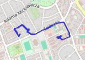 Trasa z dnia 2025-09-08 19:41 - mapa trasy gps - rower górski