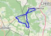 Rowerem po okolicy - mapa trasy gps - rower trekkingowy