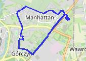 Narutowicza - BIG Gorzów - mapa trasy gps - marsz