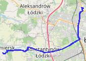 Do Mamci na noc zorzy polarnej, E 2093 NBN 2025-09-01 20:16 - mapa trasy gps - samochód