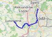 Z działki, odbierając z Kaliskiej Chemateusza, E 2093 NBN 2025-09-02 13:29 - mapa trasy gps - samochód