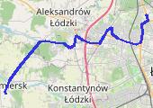 Zakupy i do Mamci, Wojtek 2025-09-13 08:55 - mapa trasy gps - samochód