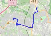 Do teściowej i do domu, E 2093 NBN 2025-09-13 16:59 - mapa trasy gps - samochód
