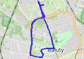 Aneks pani Doroty, E 2093 NBN 2025-09-14 12:09 - mapa trasy gps - samochód