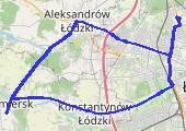 Kroplówka Mamci, E 2093 NBN 2025-09-15 16:47 - mapa trasy gps - samochód