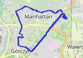 Narutowicza - BIG Gorzów - mapa trasy gps - marsz