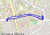 Trasa z dnia 2025-09-17 17:12 - mapa trasy gps - rower trekkingowy