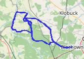 Rajd rowerowy pamięci B. Leszczyńskiego. Gmina Przystajń - mapa trasy gps - rower trekkingowy